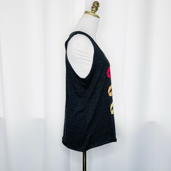 ❗️NWT❗️WILDFOX “Taste the Rainbow”Muscle Tank Top - Picture 5 of 10